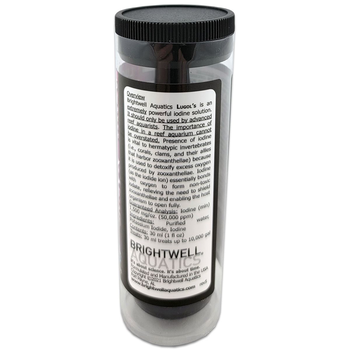 Brightwell Aquatics Lugol's Solution overview and contents