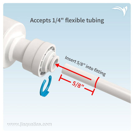 Aquatic Life Faucet adapter flexible tubing diagram