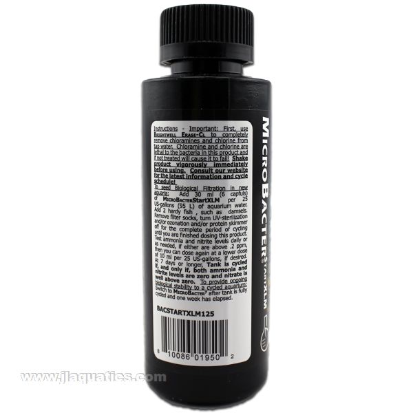 Brightwell MicroBacter Start XLM - 125ml guidelines