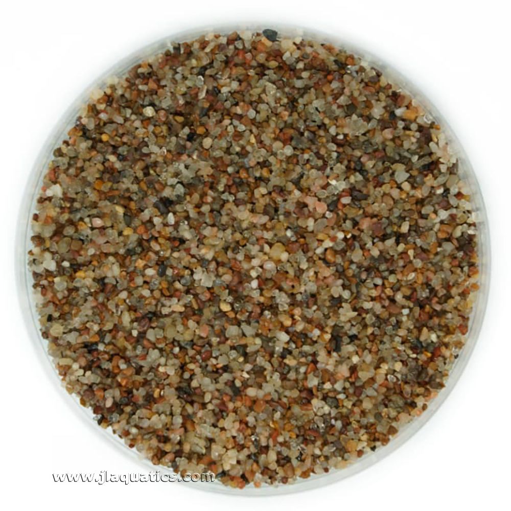 Caribsea Jungle River Aquarium Sand detailed close-up