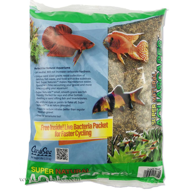 Caribsea Jungle River Aquarium Sand - 5lb