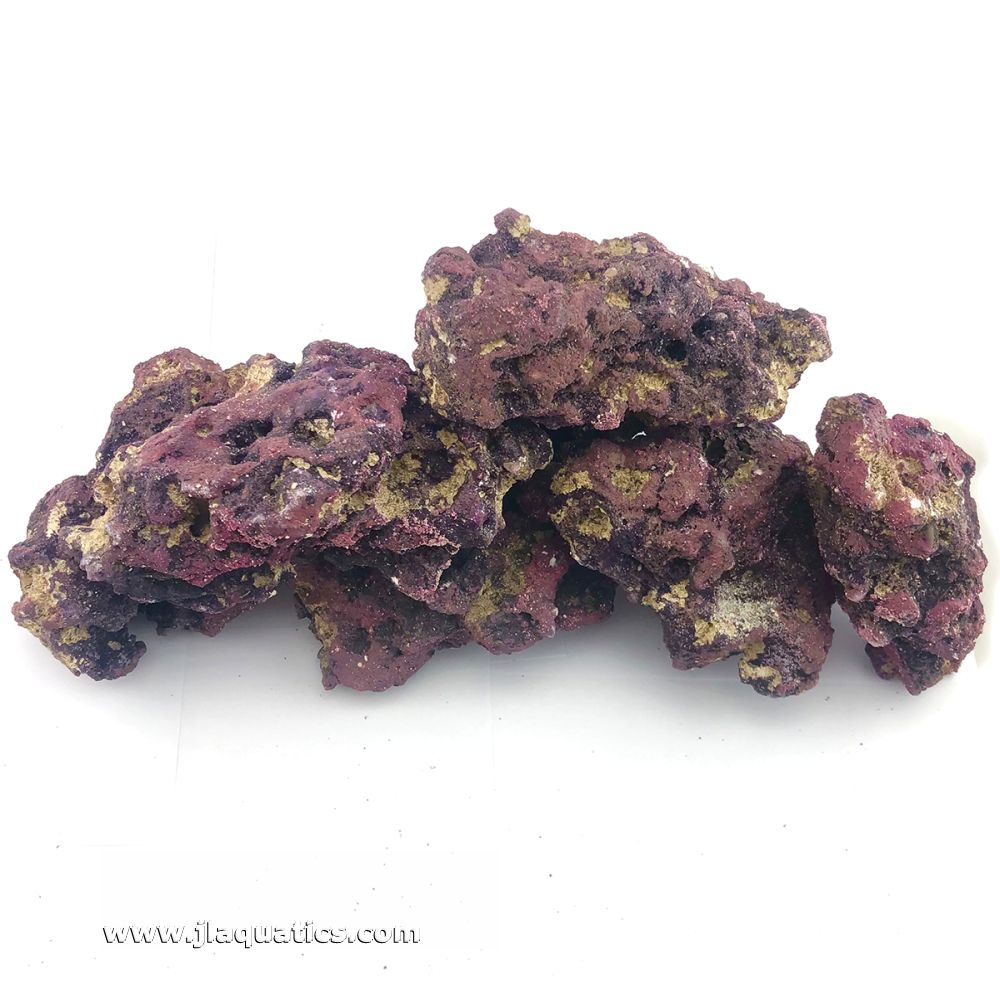 Top down view of Caribsea Liferock Nano rock original showing surface texture