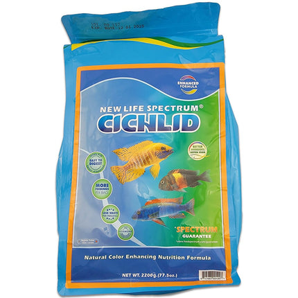 New Life Spectrum Cichlid Fish Food - 2200 Gram