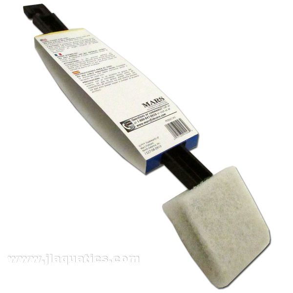 Doc Wellfish's Long Handled Algae Scraper - Acrylic using this algae cleaning pad on your aquarium viewing areas