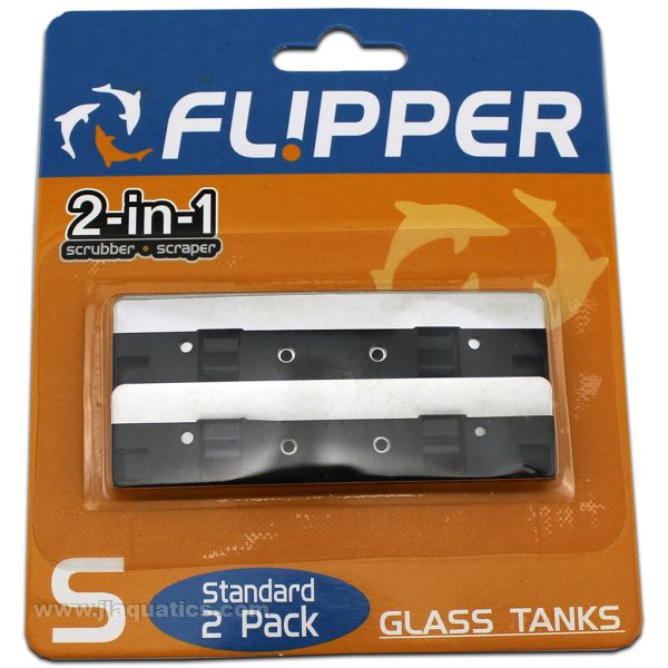 Flipper Cleaner Stainless Steel Replacement Blades - Standard