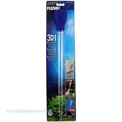 Fluval 3-1 Waste Remover/Feeder - 17 Inch