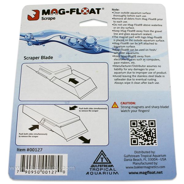 Mag-Float SM/MD Replacement Scrapers (2 Pack)