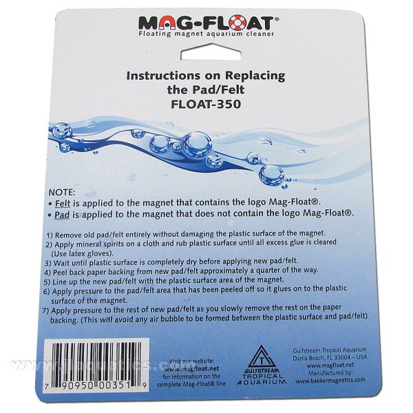 Mag-Float Replacement Cleaning Pad (Large)