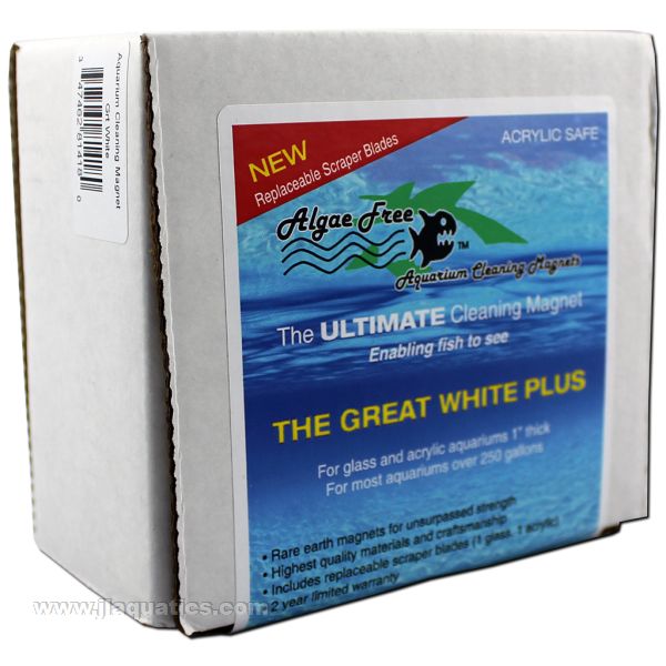 Algae Free Great White Cleaning Magnet in box