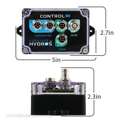 Hydros Control X3 dimensions and specifications of controller unit