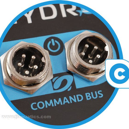 Hydros Control XS connections on command bus