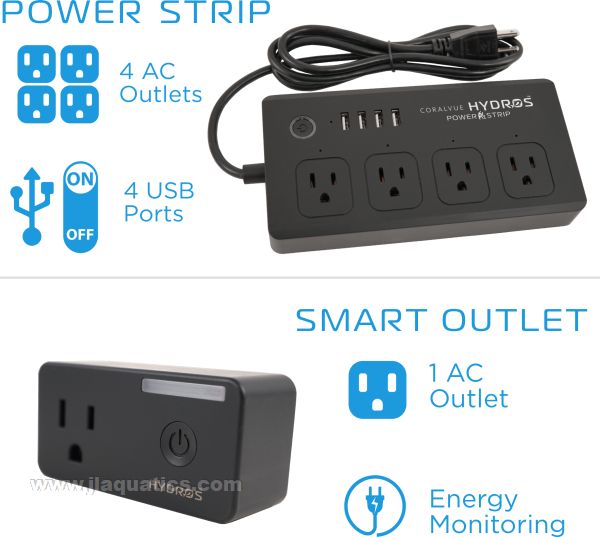 Hydros Control XS Starter Pack smart outlets and power strips