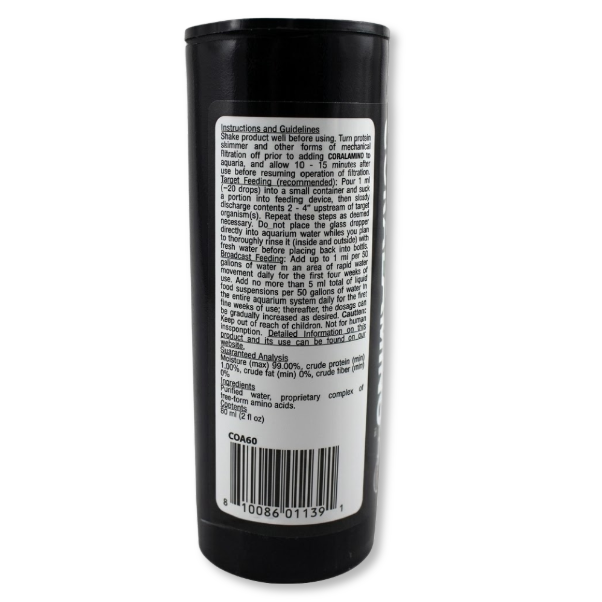 Brightwell Aquatics CoralAmino - 60ml instructions and guidlines 