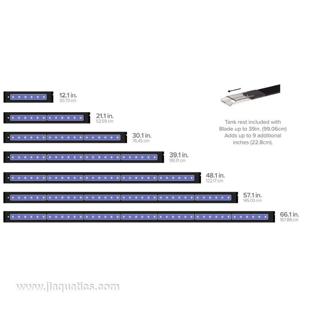 Aqua Illumination Blade Coral Grow LED different sizes and led clusters available