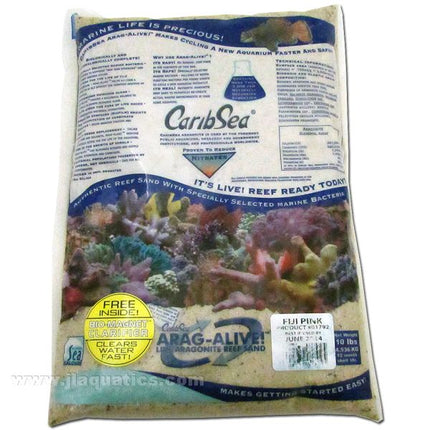 Caribsea Arag-Alive Fiji Pink - 10lb