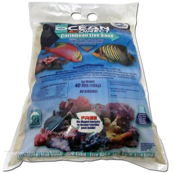 Caribsea Ocean Direct Original Live Sand - 40lb