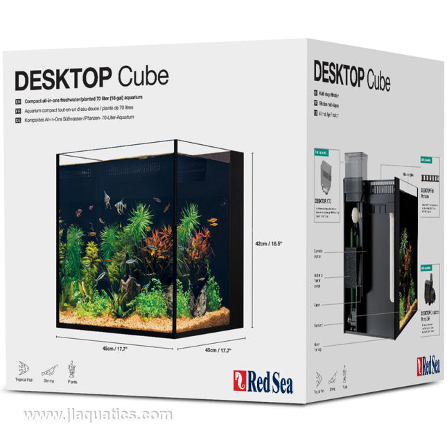 Red Sea Desktop Cube Aquarium freshwater tank packaging