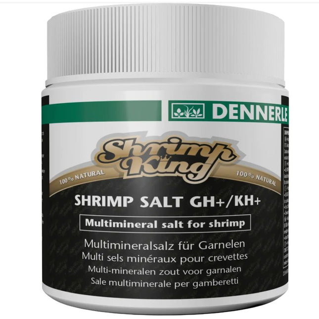 Dennerle Shrimp King Shrimp Salt GH/KH+ - 200g close-up of container