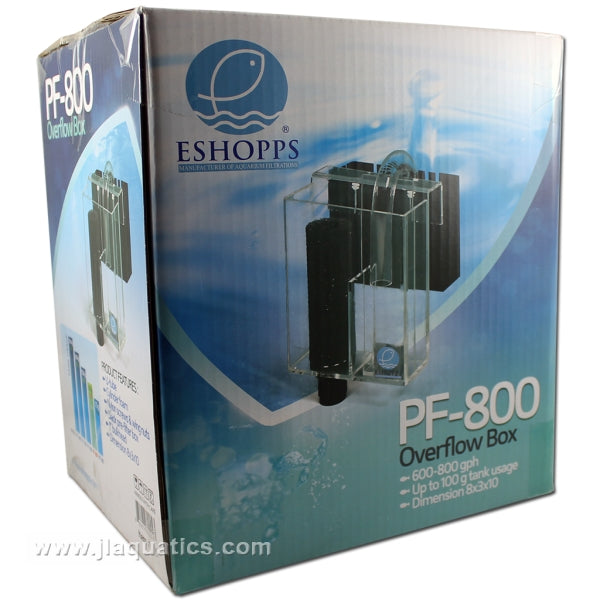 Eshopps PF-800 Overflow Box | Aquarium Overflow – J&L Aquatics Ltd.