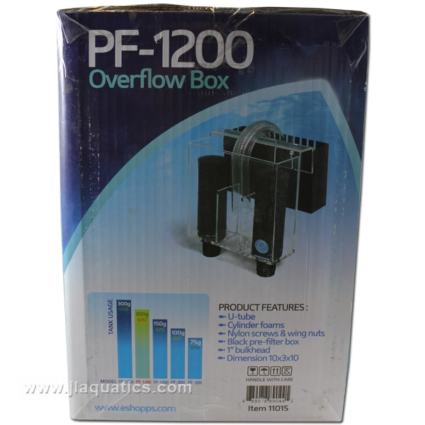 Eshopps PF-1200 Overflow Box