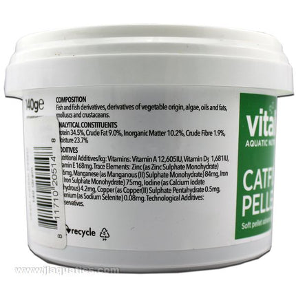 Vitalis Catfish Pellets  ingredients