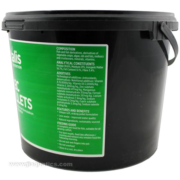 Vitalis Plec Pellets - 1800 Gram  ingredients