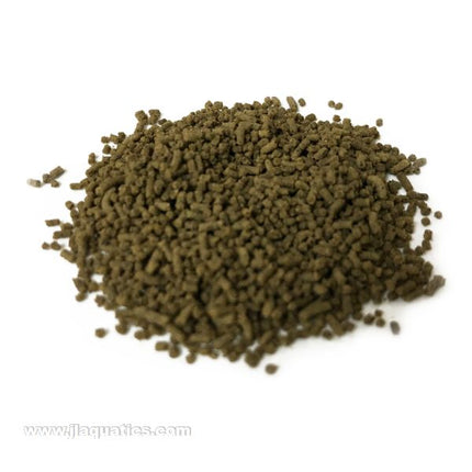 Vitalis Algae Pellets  closeup of pellets for aquarium fish