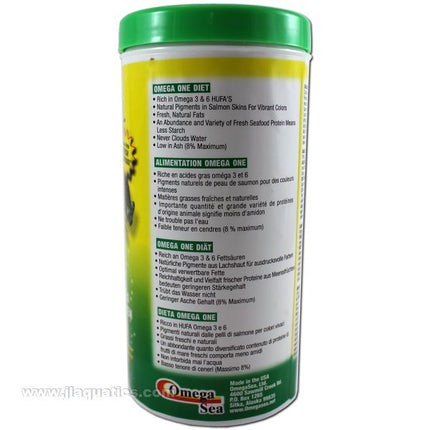 Omega One Veggie Flake Fish Food - 62 Gram