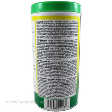 Omega One Veggie Flake Fish Food - 62 Gram
