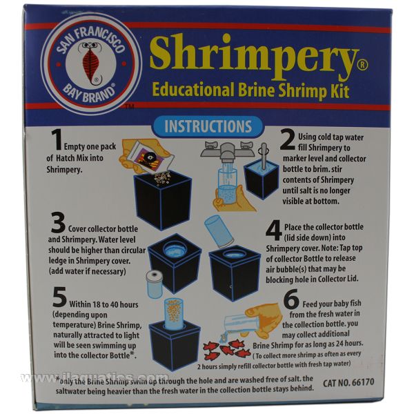 San Francisco Bay Brand Brine Shrimp Shrimpery Kit