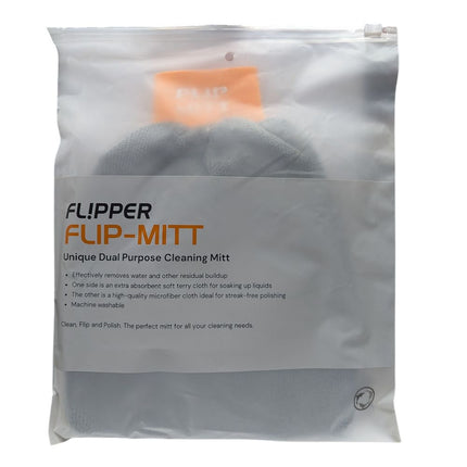 Flipper 2-in-1 Microfiber Cleaning Mitt