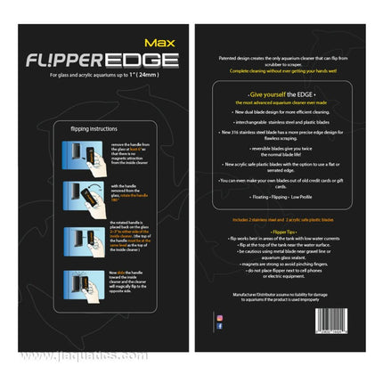 Flipper Edge Max packaging