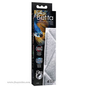 Fluval Betta Poly-Carb Cartridge Replacement - 4 Pack