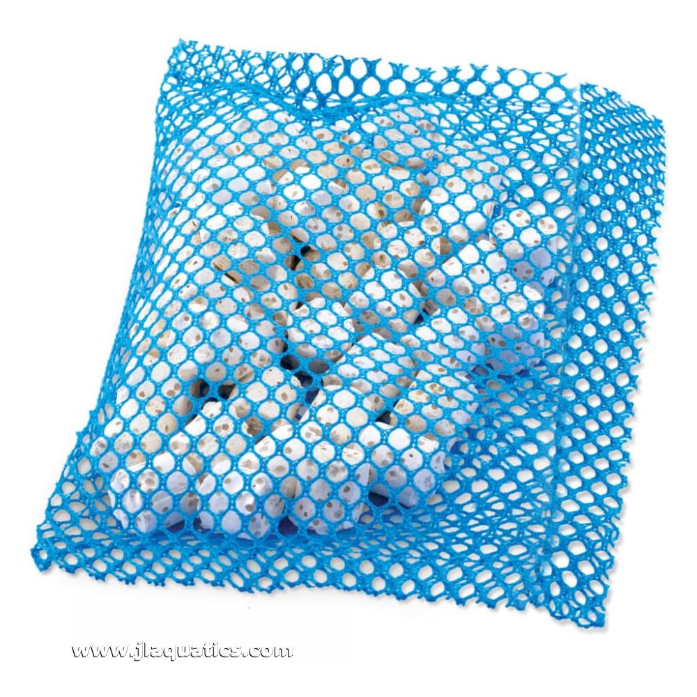 AquaClear AC50 BioMax in the media bag ready for installation into the aquarium water filter.
