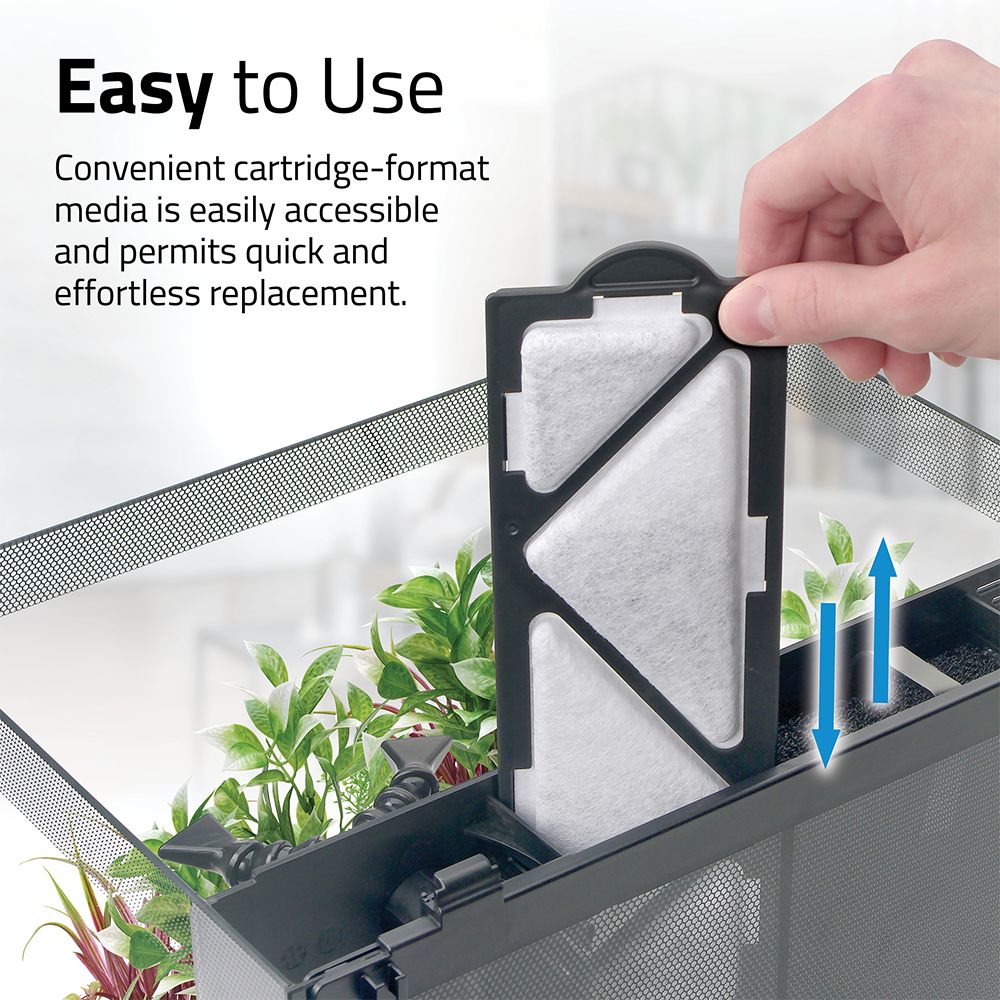 Fluval Flex 2.0 Poly Carbon Cartridge - 3 pack convenient cartridge-format media is easy to access and replace