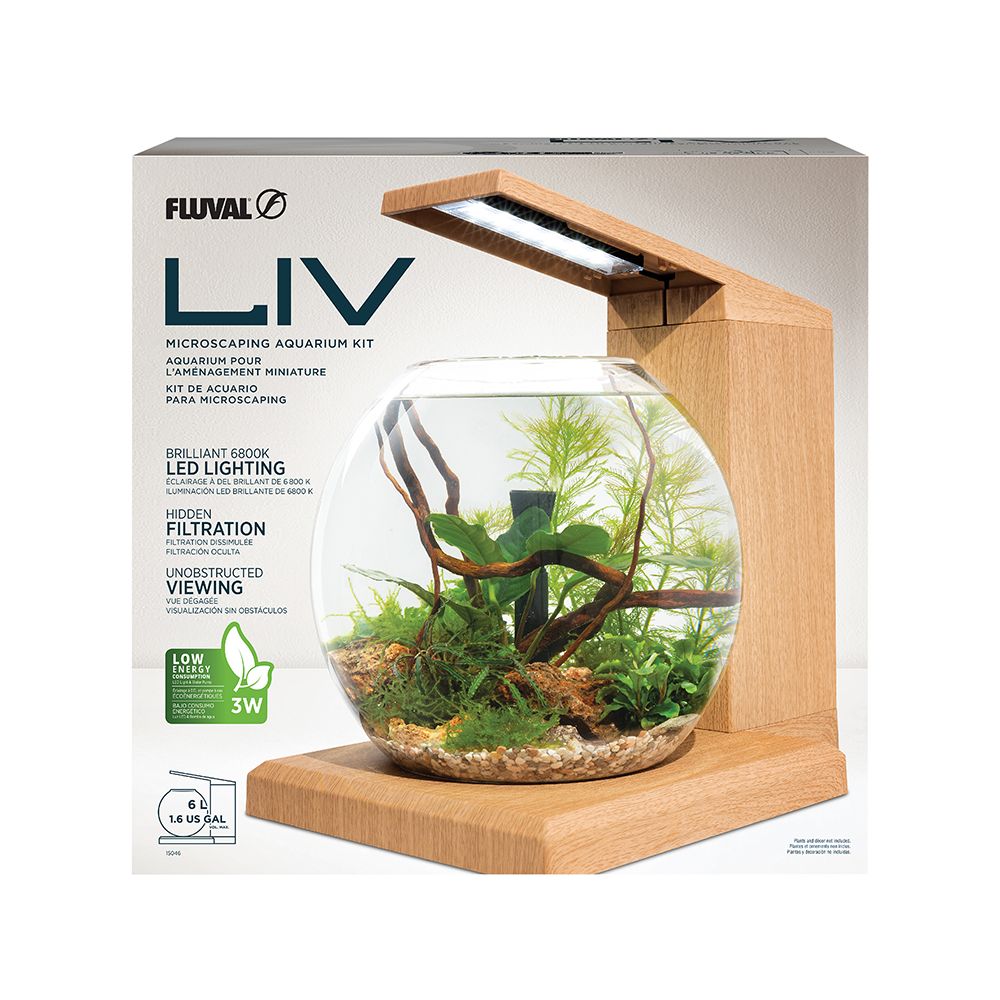 Fluval LIV Microscaping Aquarium Kit in box