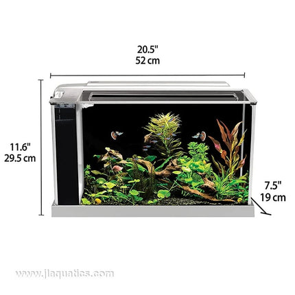 Fluval Spec 5 gallon Aquarium Kit dimensions