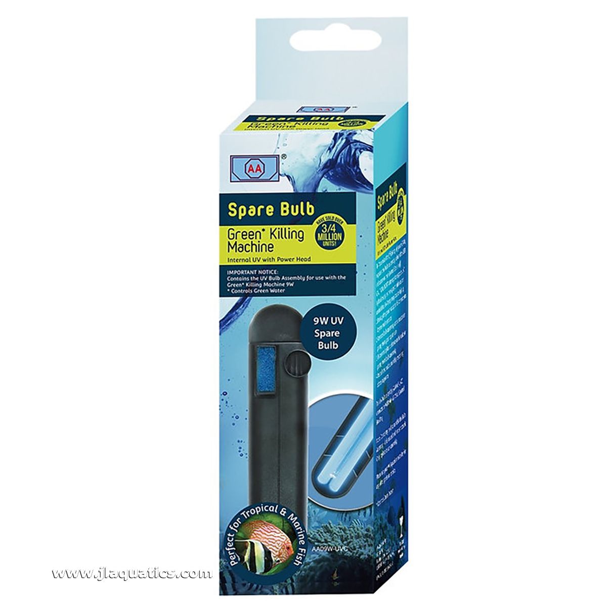 Green Killing Machine UV Sterilizer Bulb - 9 Watt