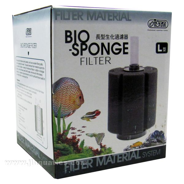 Ista Round Bio-Sponge Aquarium Filter (Large)