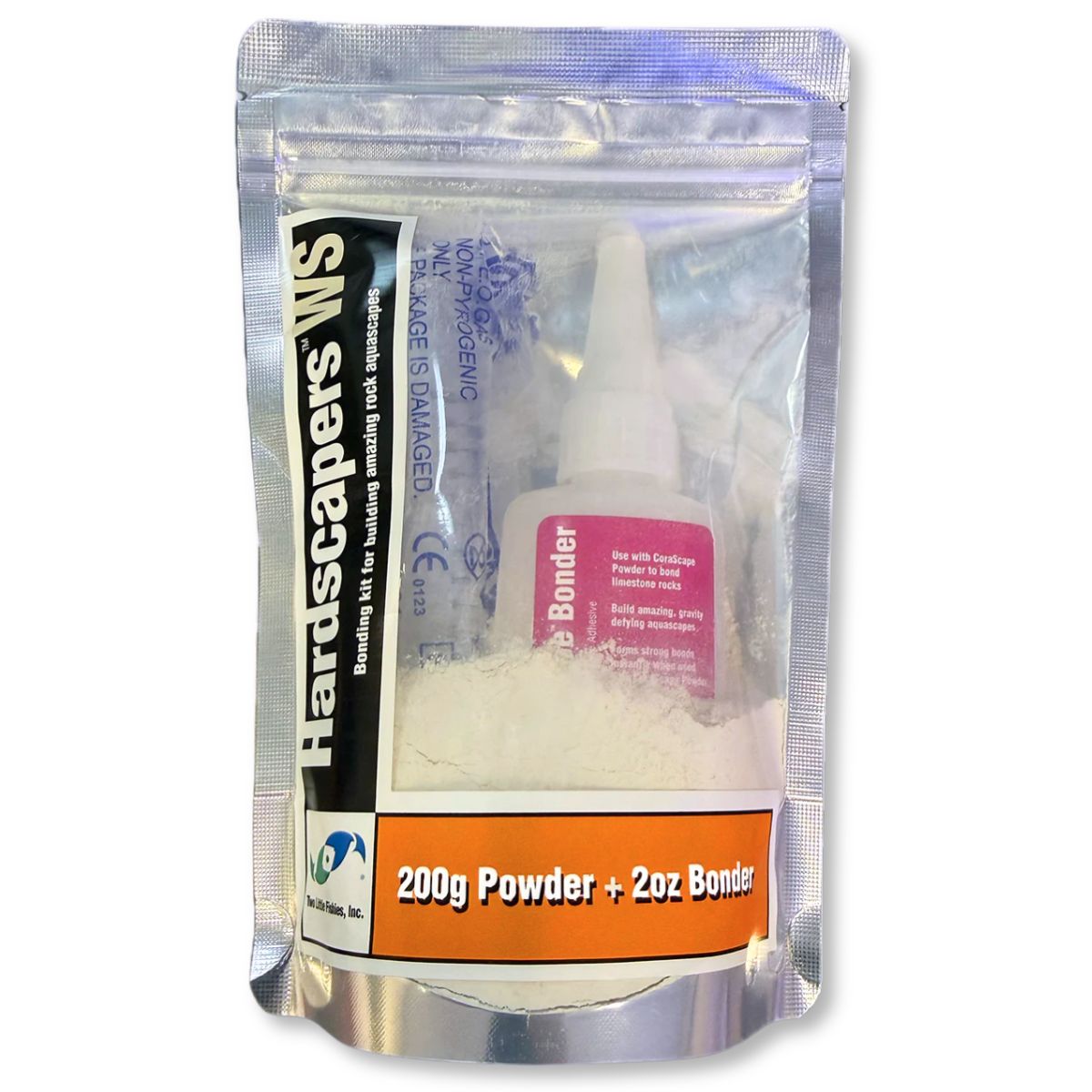 Two Little Fishies Hardscapers White Stone Bonding Kit