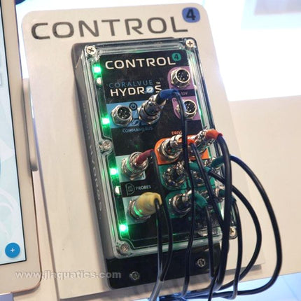 Hydros Control 4 running controlling an saltwater aquarium