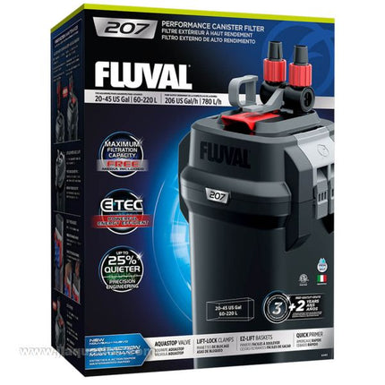 Hagen Fluval 207 Canister Filter in retail packaging