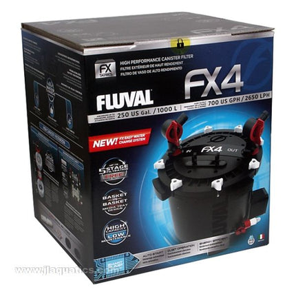 Hagen Fluval FX4 Canister Filter full retail packaging ready for sale for your aquarium