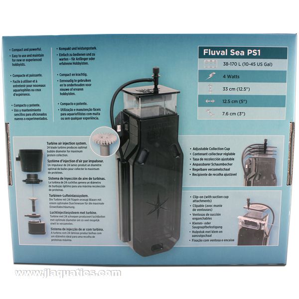 Fluval Sea PS1 Protein Skimmer - DAMAGED PACKAGING/OPEN BOX