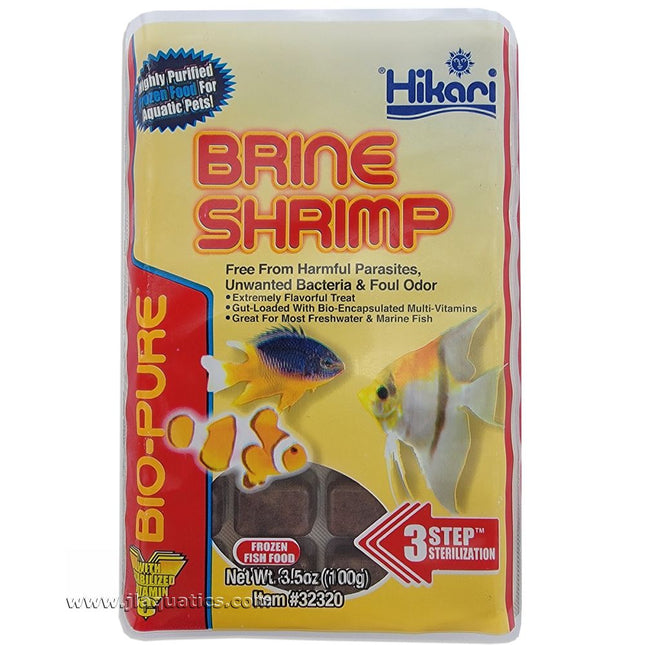 Hikari Frozen Brine Shrimp Cube - 3.5oz