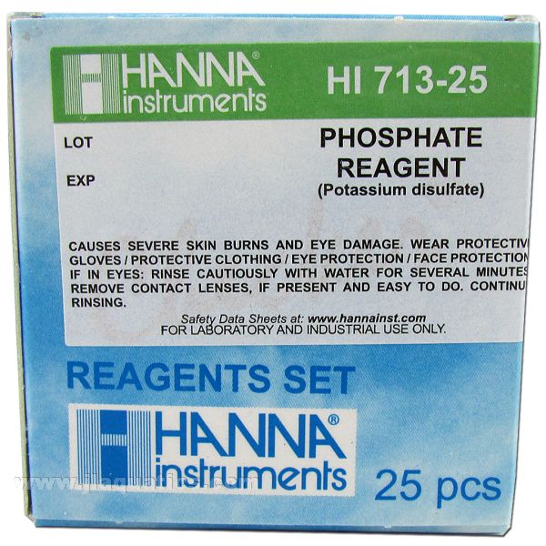 Hanna Phosphate Checker Reagents packaging