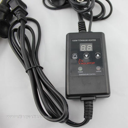 Aquatop 100W Titanium Heater - THC100 controller close-up