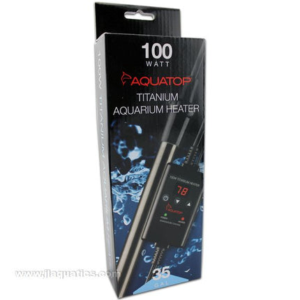 Aquatop 100W Titanium Heater - THC100 retail packaging