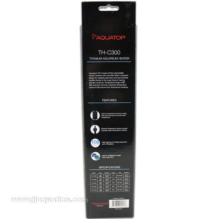 Aquatop 200W Titanium Heater - THC300 features and specifications