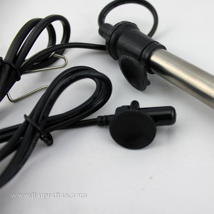 Aquatop 400W Titanium Heater - THC400 temperature sensor and heating element closeup